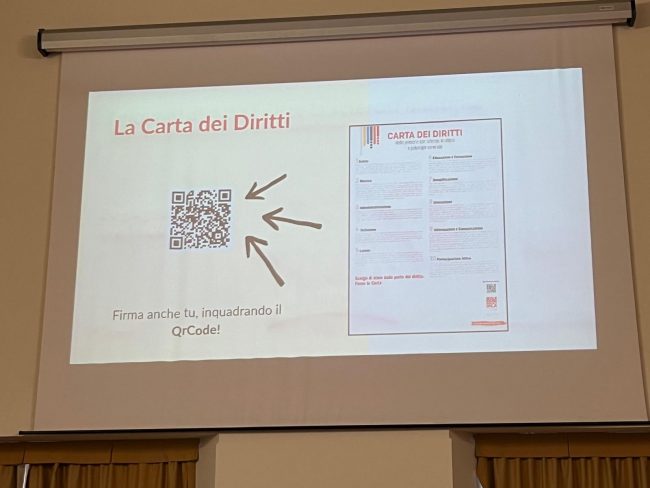 La carta dei diritti - i giovani oltre la SM