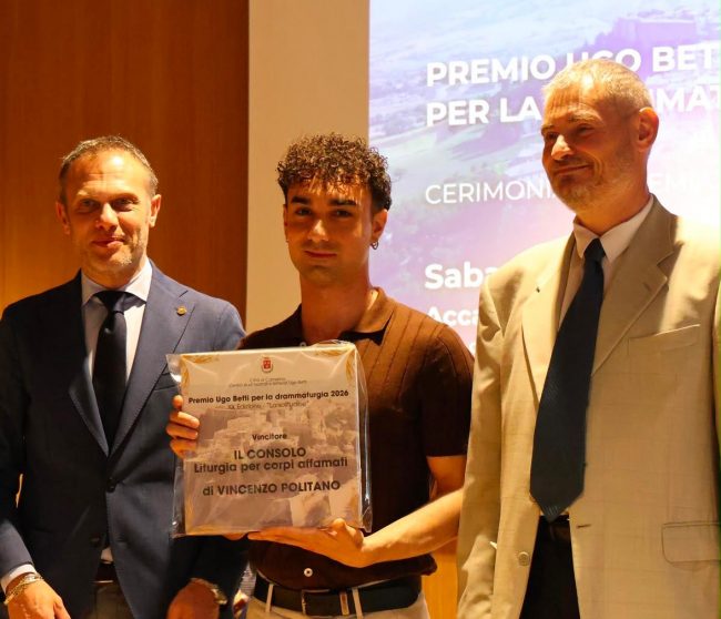 Vincenzo Politano vincitore premio