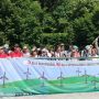 Una catena umana a Colfiorito:  «No ai mega-impianti energetici  tra Marche e Umbria»