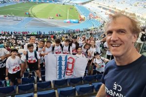 I ragazzi del Cus Camerino  al Golden Gala