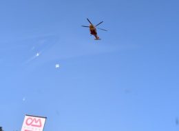 Investito da un’auto,  portato a Torrette con l’eliambulanza