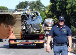 Schianto in superstrada sempre più terribile:  dichiarata la morte cerebrale  del 21enne Giorgio Franceschini