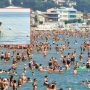 Mare, profumo di mare  (Foto)   Tutti in acqua per l’esordio dell’estate