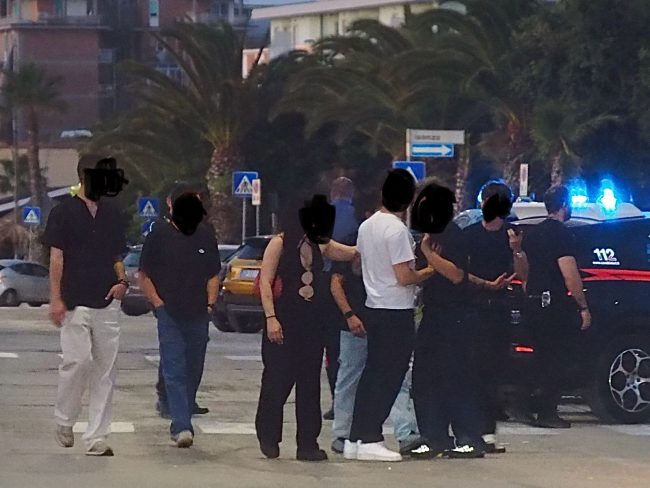 sabato sera lungomare civitanova polizia carabinieri (6)