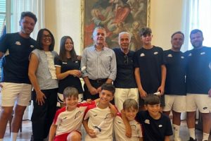 Il Comune premia le giovani racchette:  sei campioni ricevuti a Palazzo Sforza