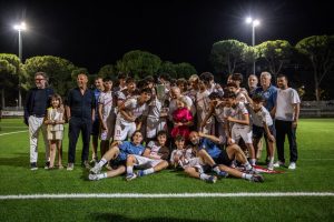 Il Velox Allievi va all’Ancona,  prima del fischio d’inizio  il silenzio per Nicolas, Giorgio e Daniele
