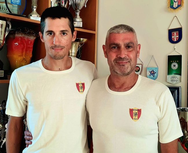 Damian Xavier Fernando e Matteo Siroti, responsabili settore giovanile della Recanatese
