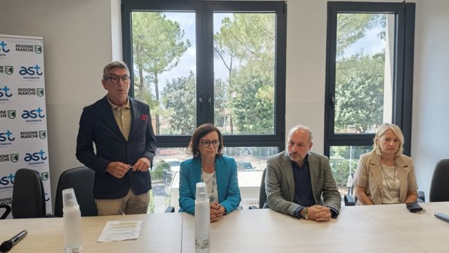 Marini in conferenza stampa