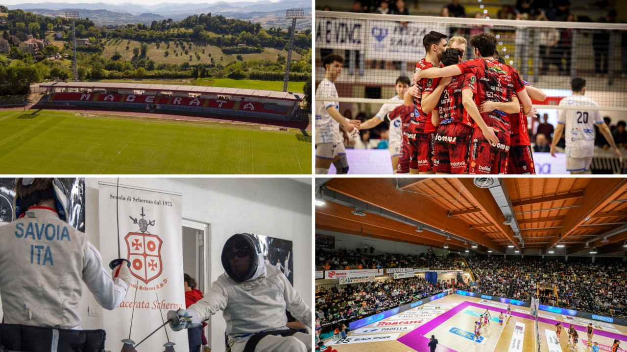 Macerata si classifica 19esima in Italia per sportività, con focus su volley e sport paralimpici