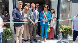 Taglio del nastro marini calcinaro giampaoli