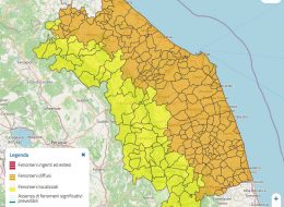 Forti temporali e vento nelle Marche,  scatta l’allerta arancione.  Macerata attiva il Coc