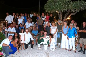Carrambata per Settembretti:  a cena sono in 100 per i suoi 70 anni