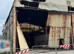 Danni al porto negli ex cantieri:  «Lavori urgenti, rimuoviamo l’amianto»