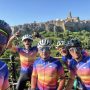 Dal Conero all’Argentario in bici,  l’impresa dei cinque maceratesi:  360 chilometri in meno di 15 ore