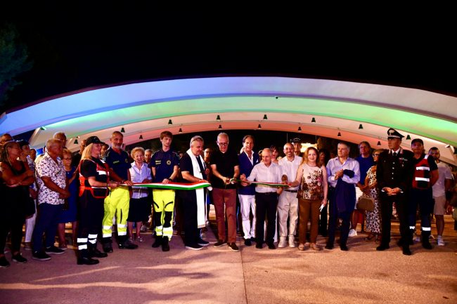 inaugurazione varco sul mare