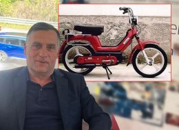 Rubato il motorino di Micucci Cecchi:  «Non riesco a pensare a qualcuno  che entri nel cortile in pieno pomeriggio»