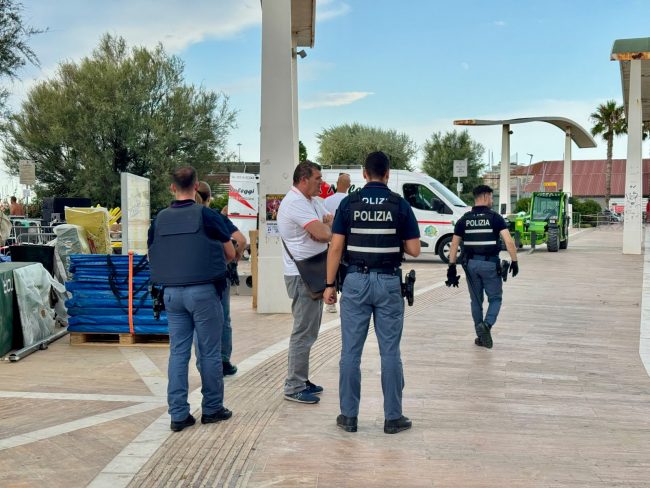 polizia rissa lungomare (2)