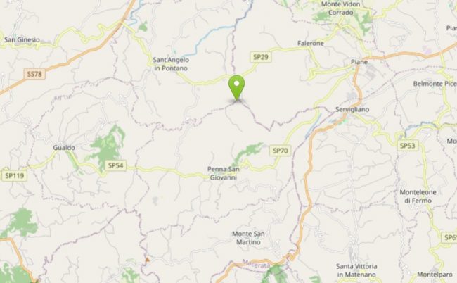 terremoto ingv penna san giovanni