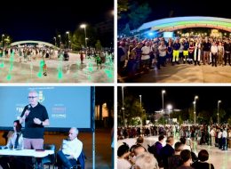 Civitanova ritrova il suo Varco:  inaugurata la piazza sul lungomare  La fontana a raso conquista tutti   (Foto-Video) 
