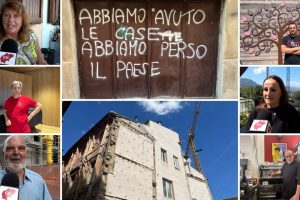 «Viviamo in una città che non c’è»  Dieci anni dopo il sisma  Camerino cerca di ritrovare la sua vera casa