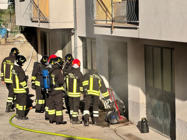 incendio garage villa san filippo 4