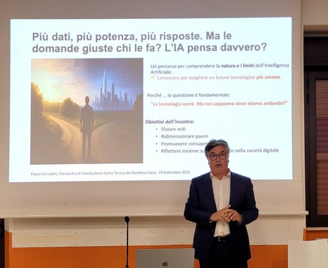 CONFERENZA PROF CORRADINI sambucheto