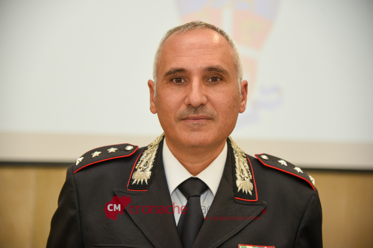 Il capitano Francesco Grasso nella fotografia di repertorio di Cronache Maceratesi
