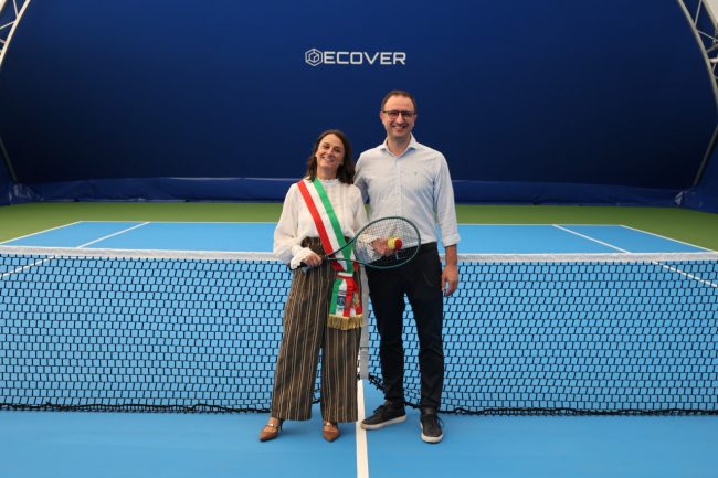 Inaugurato il nuovo campo da tennis coperto al Polo Sportivo di San Liberato5