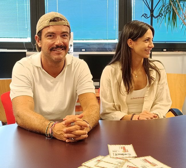 Jacopo Becchetti e Gloria Pierluigi