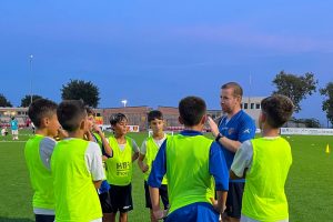 Dal Celtic Glasgow alla Recanatese:  Paul Mooney al lavoro  con i giovani giallorossi