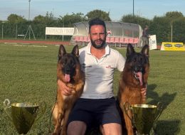 Nina vice campionessa d’Italia:  è la seconda pastora tedesca più bella