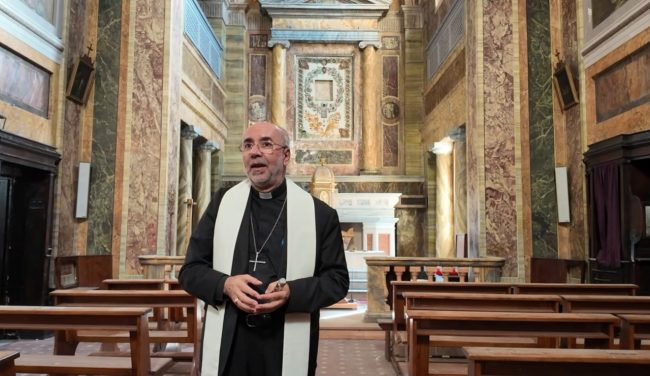 chiesa santa maria della porta avvio lavori (6)