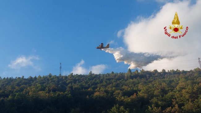 incendio caldarola canadair
