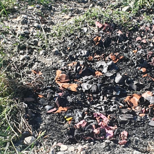 incendio scarti pellame