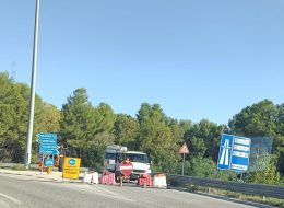 Non solo lavori allo svincolo:  tamponamento in superstrada,  code chilometriche