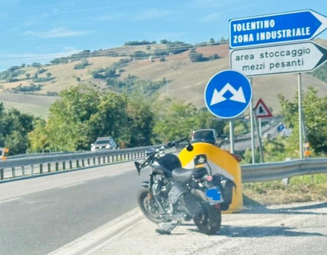 moto-uscita-tolentino-zona-industriale-superstrada