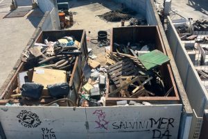 Porto, demolita l’area  per il conferimento dei rifiuti