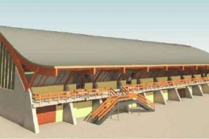 Palaghiaccio, ecco i rendering:  partito il bando per la progettazione.  Nuovo tetto e impianti smart (Foto)