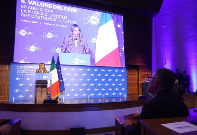 Intervento Giorgia Meloni CNA