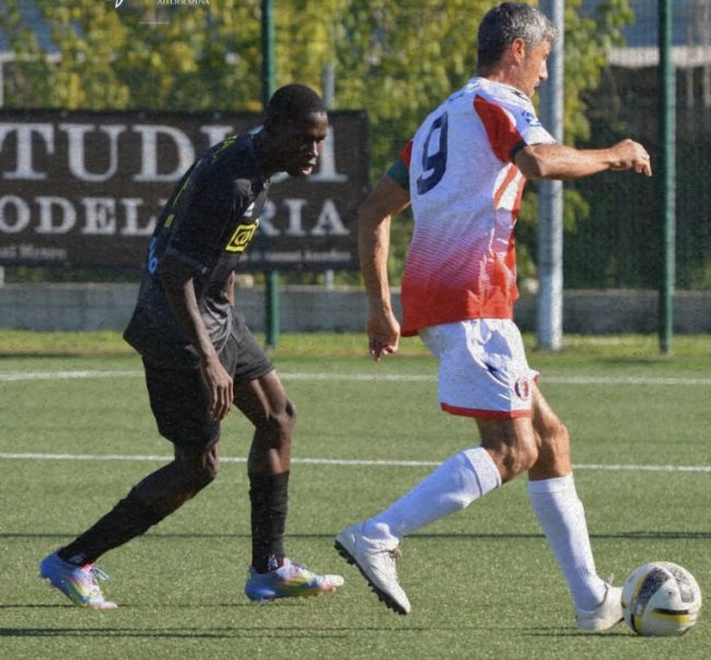 Federico Melchiorri in azione