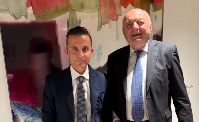 Tiziano Consoli e il ministro Gilberto Pichetto Fratin (1)