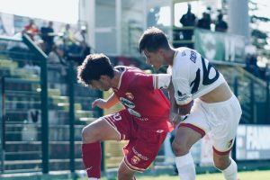 Colpo d’oro dell’Ancona a Giulianova: Gueye e Pecci firmano la vittoria. Giornalista ferita sugli spalti