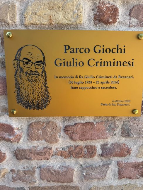targa parco criminesi recanati montemorello
